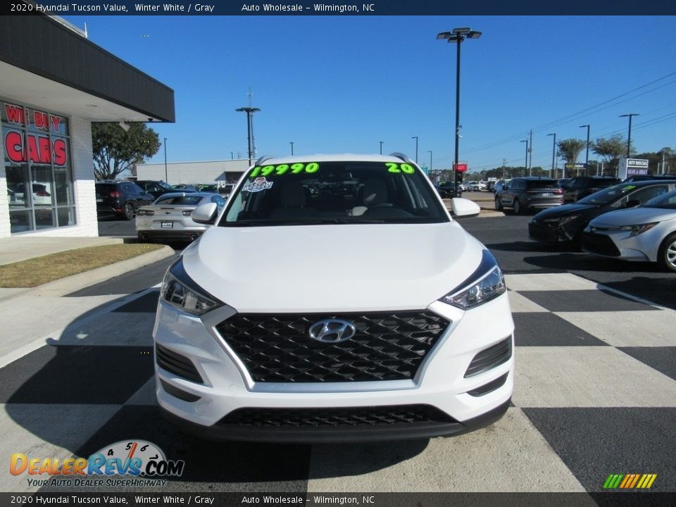 2020 Hyundai Tucson Value Winter White / Gray Photo #2