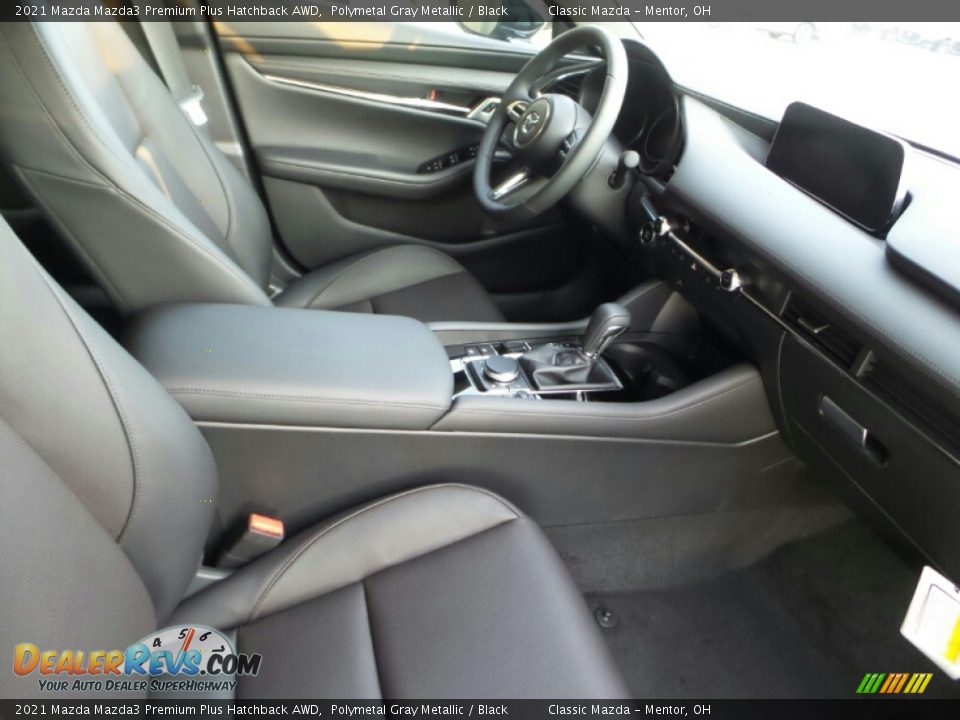 Front Seat of 2021 Mazda Mazda3 Premium Plus Hatchback AWD Photo #7