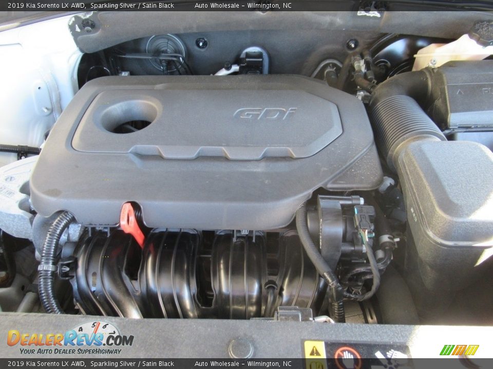 2019 Kia Sorento LX AWD Sparkling Silver / Satin Black Photo #6