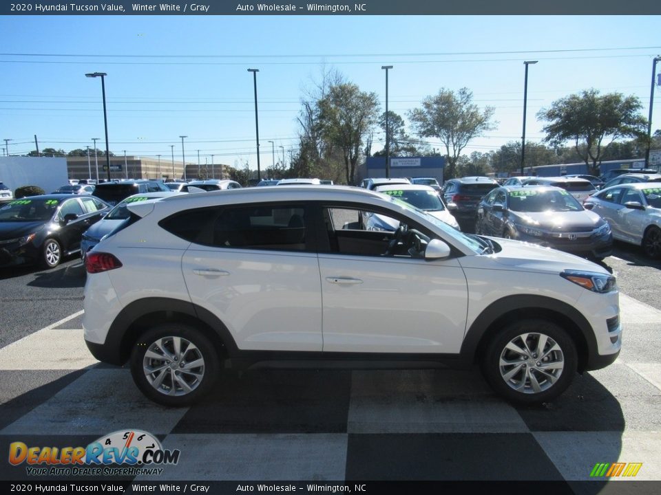 2020 Hyundai Tucson Value Winter White / Gray Photo #3