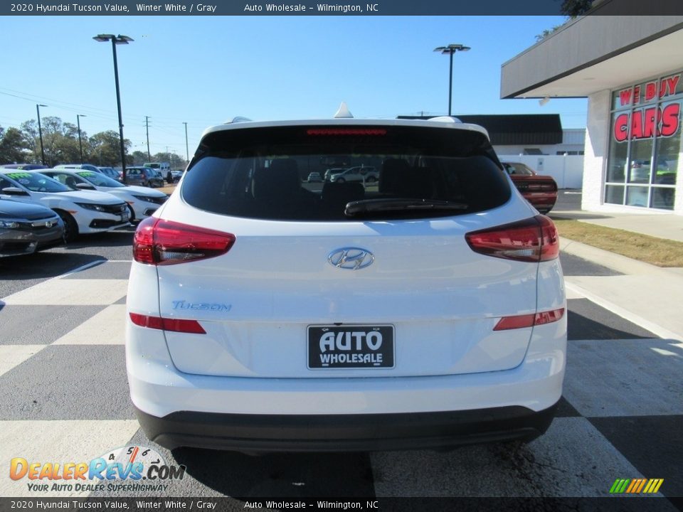 2020 Hyundai Tucson Value Winter White / Gray Photo #4