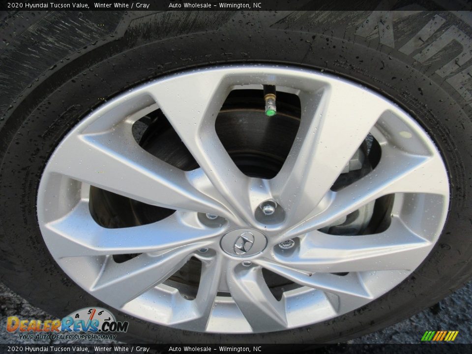 2020 Hyundai Tucson Value Winter White / Gray Photo #7