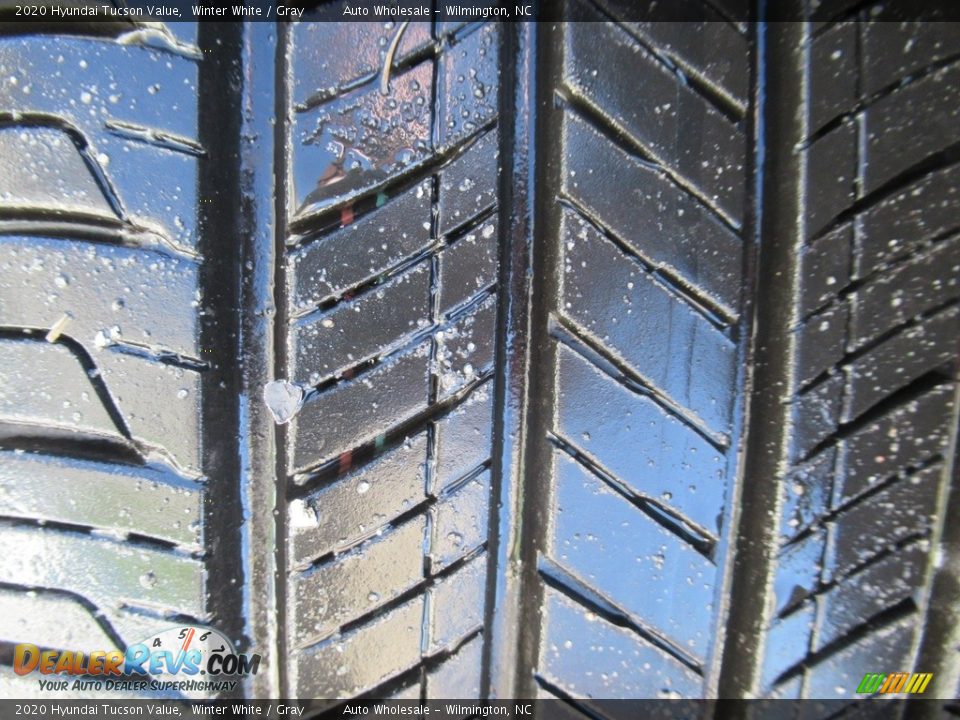 2020 Hyundai Tucson Value Winter White / Gray Photo #9