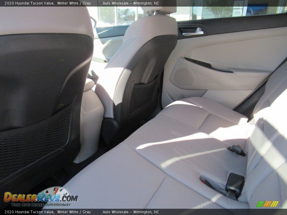 2020 Hyundai Tucson Value Winter White / Gray Photo #11