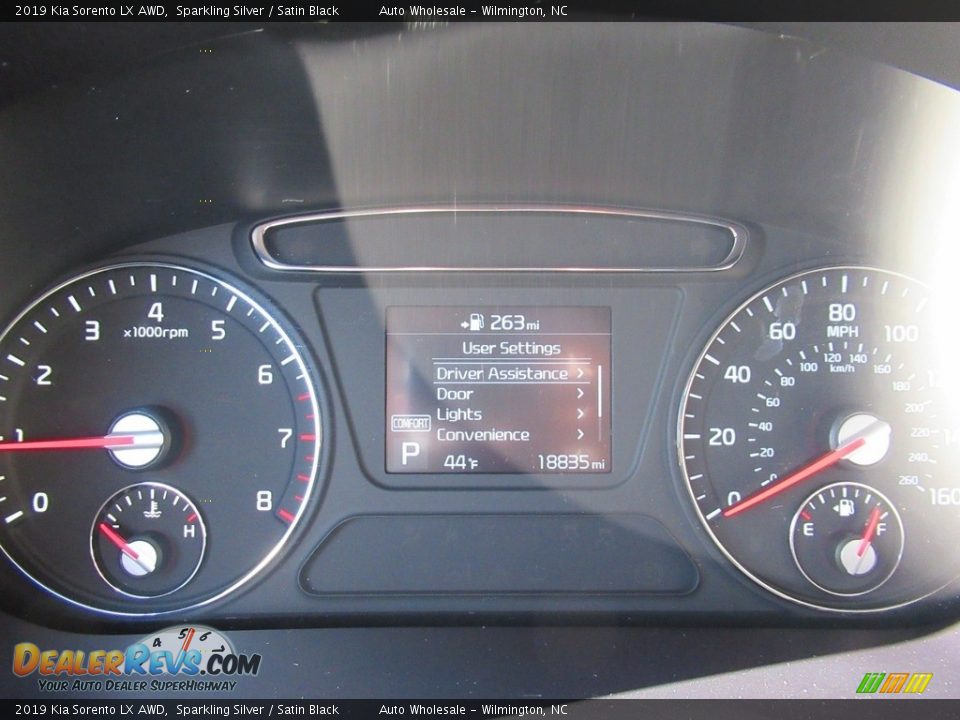 2019 Kia Sorento LX AWD Sparkling Silver / Satin Black Photo #16