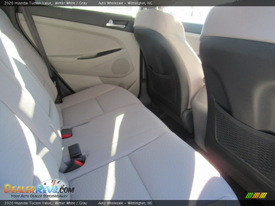2020 Hyundai Tucson Value Winter White / Gray Photo #13