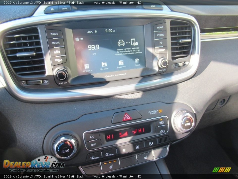2019 Kia Sorento LX AWD Sparkling Silver / Satin Black Photo #17