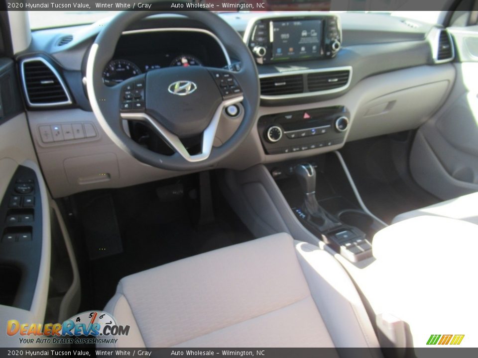2020 Hyundai Tucson Value Winter White / Gray Photo #14