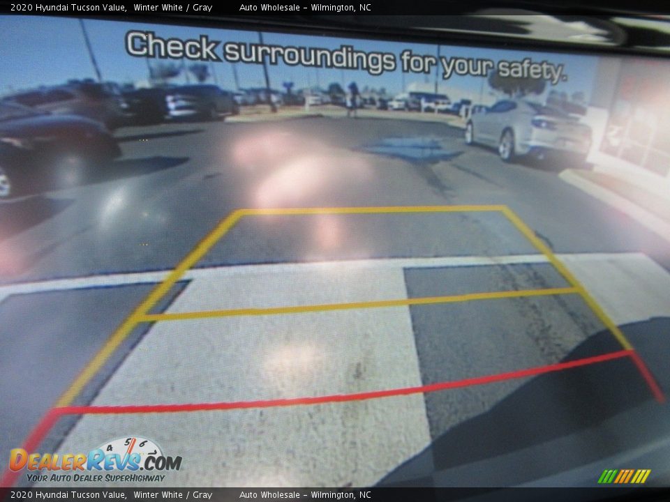 2020 Hyundai Tucson Value Winter White / Gray Photo #18