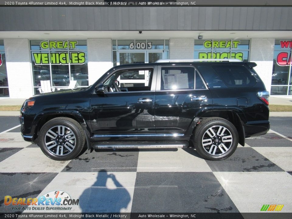 2020 Toyota 4Runner Limited 4x4 Midnight Black Metallic / Hickory Photo #1