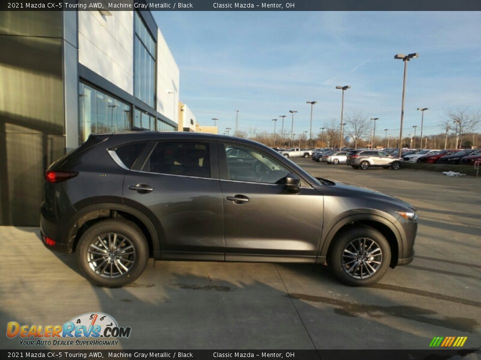 2021 Mazda CX-5 Touring AWD Machine Gray Metallic / Black Photo #1
