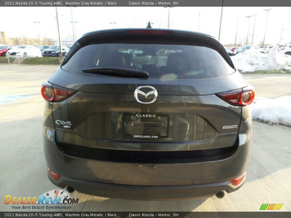 2021 Mazda CX-5 Touring AWD Machine Gray Metallic / Black Photo #2