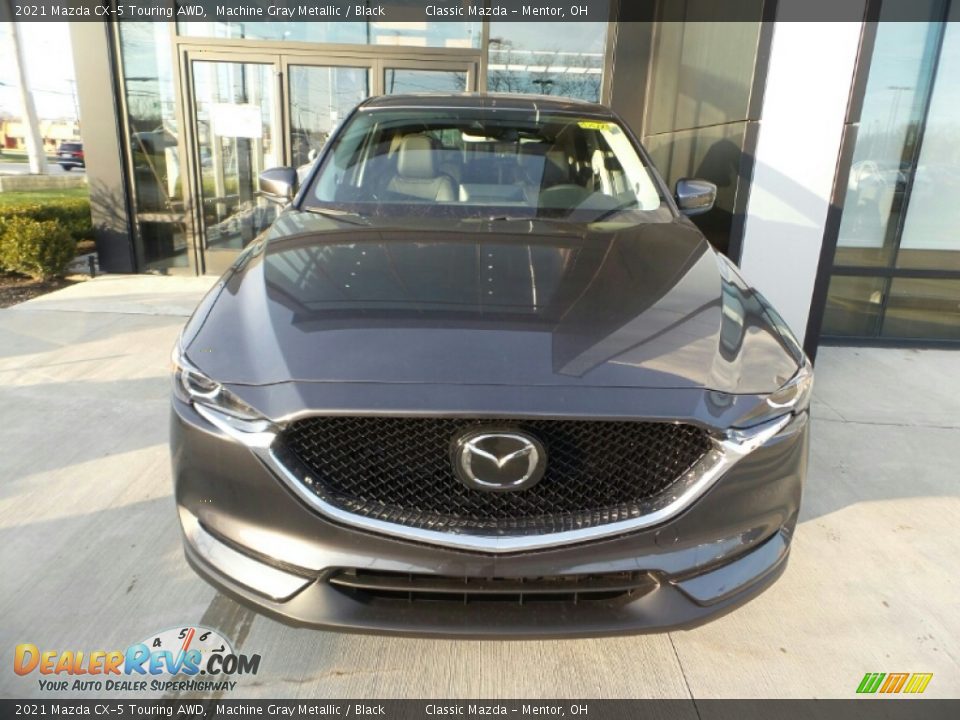2021 Mazda CX-5 Touring AWD Machine Gray Metallic / Black Photo #4