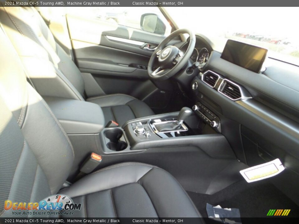 2021 Mazda CX-5 Touring AWD Machine Gray Metallic / Black Photo #7