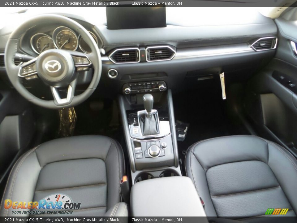 2021 Mazda CX-5 Touring AWD Machine Gray Metallic / Black Photo #9