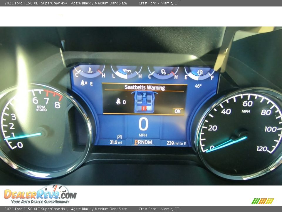 2021 Ford F150 XLT SuperCrew 4x4 Agate Black / Medium Dark Slate Photo #13