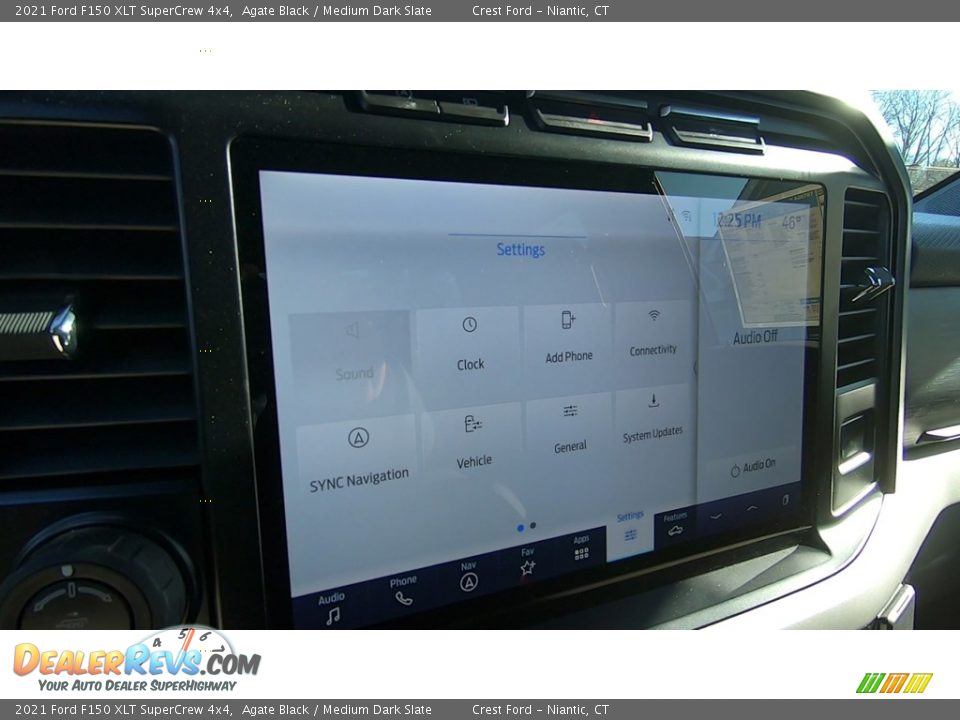 2021 Ford F150 XLT SuperCrew 4x4 Agate Black / Medium Dark Slate Photo #14