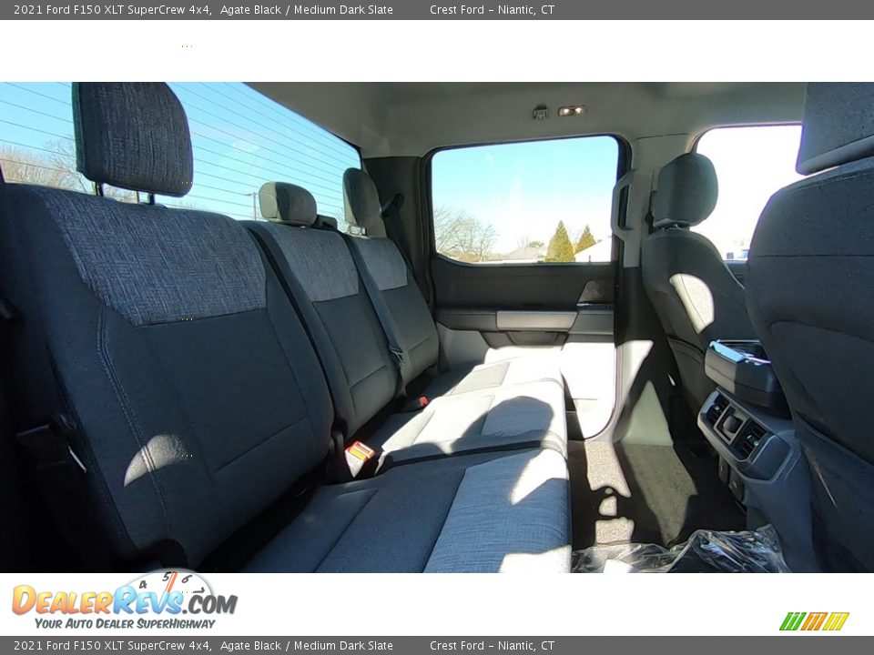 2021 Ford F150 XLT SuperCrew 4x4 Agate Black / Medium Dark Slate Photo #22