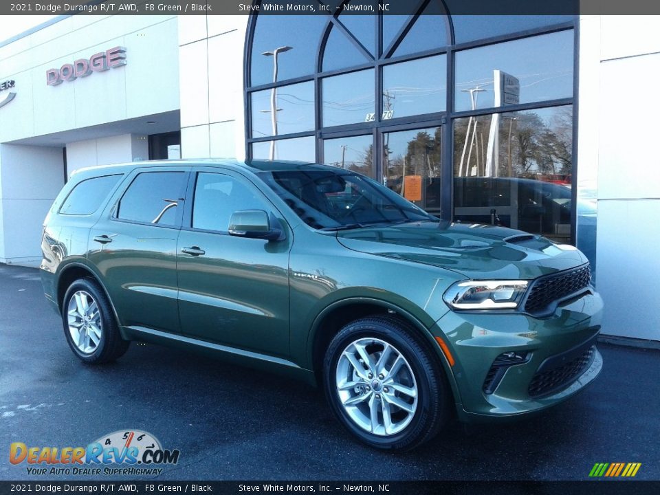 Front 3/4 View of 2021 Dodge Durango R/T AWD Photo #4