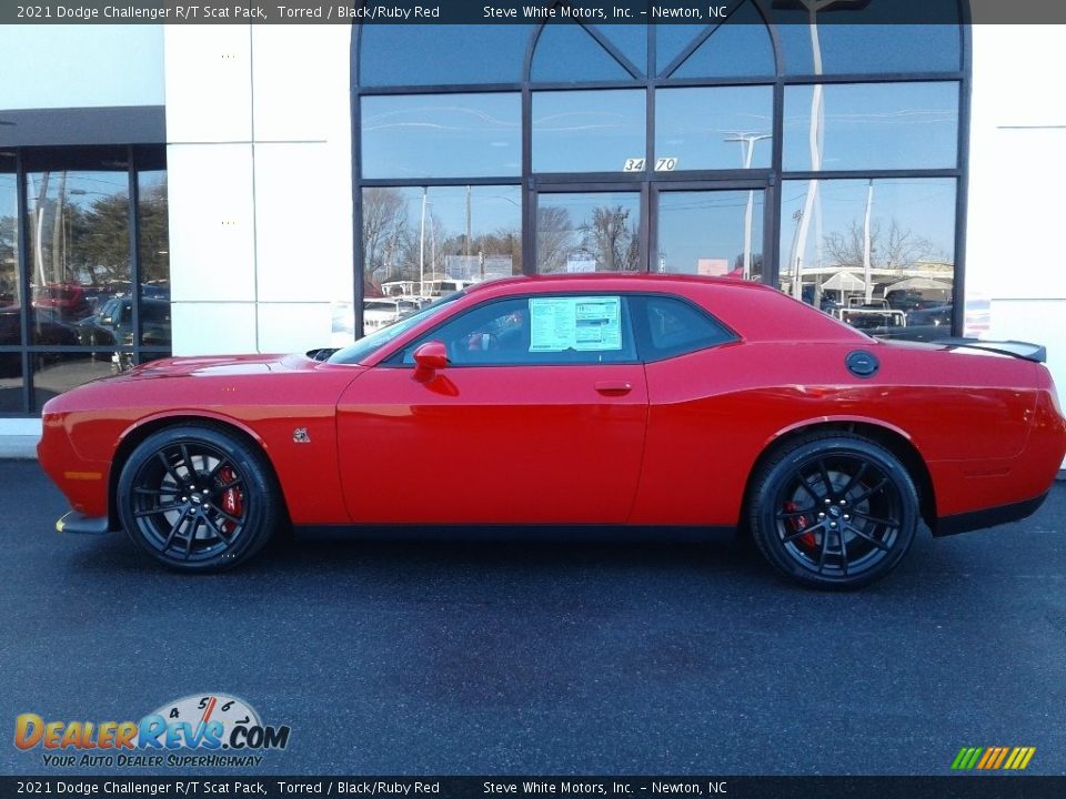 2021 Dodge Challenger R/T Scat Pack Torred / Black/Ruby Red Photo #1