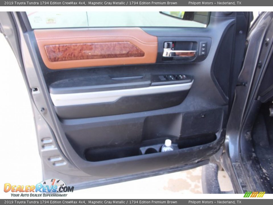 2019 Toyota Tundra 1794 Edition CrewMax 4x4 Magnetic Gray Metallic / 1794 Edition Premium Brown Photo #9