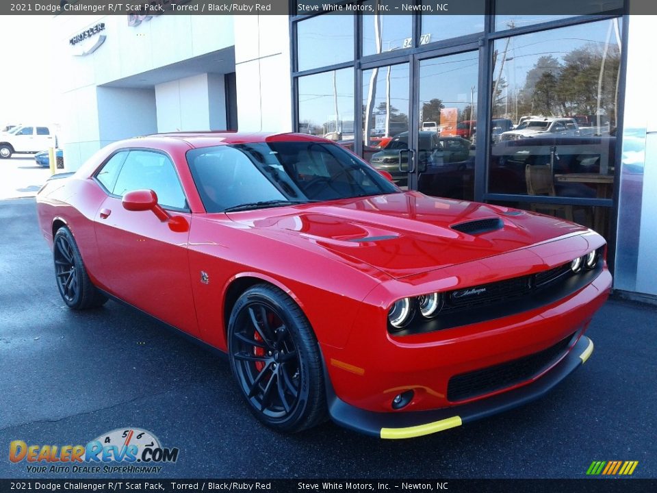 2021 Dodge Challenger R/T Scat Pack Torred / Black/Ruby Red Photo #4