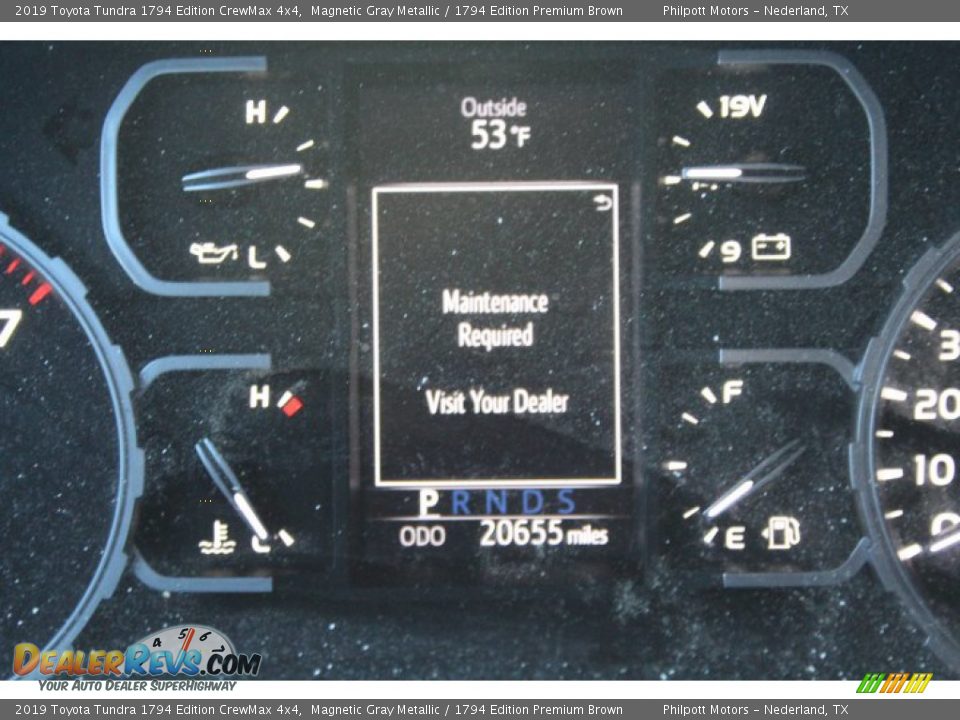 2019 Toyota Tundra 1794 Edition CrewMax 4x4 Magnetic Gray Metallic / 1794 Edition Premium Brown Photo #14