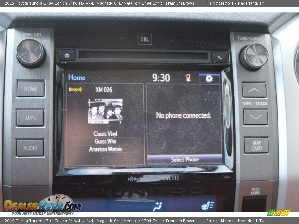 2019 Toyota Tundra 1794 Edition CrewMax 4x4 Magnetic Gray Metallic / 1794 Edition Premium Brown Photo #15