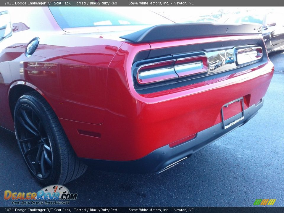 2021 Dodge Challenger R/T Scat Pack Torred / Black/Ruby Red Photo #9