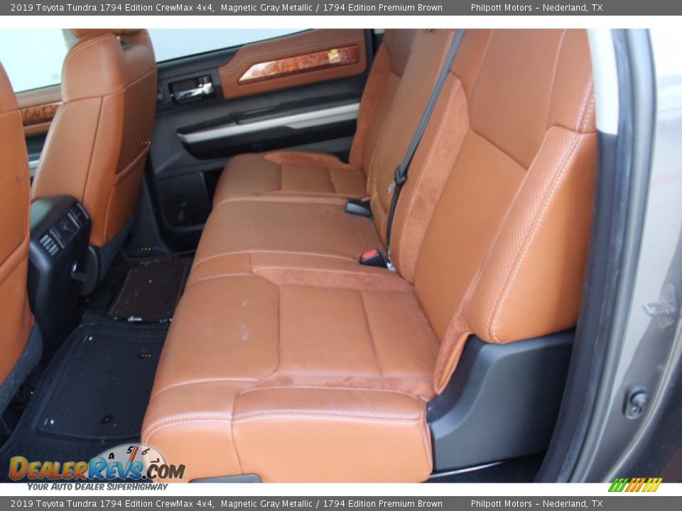 2019 Toyota Tundra 1794 Edition CrewMax 4x4 Magnetic Gray Metallic / 1794 Edition Premium Brown Photo #19
