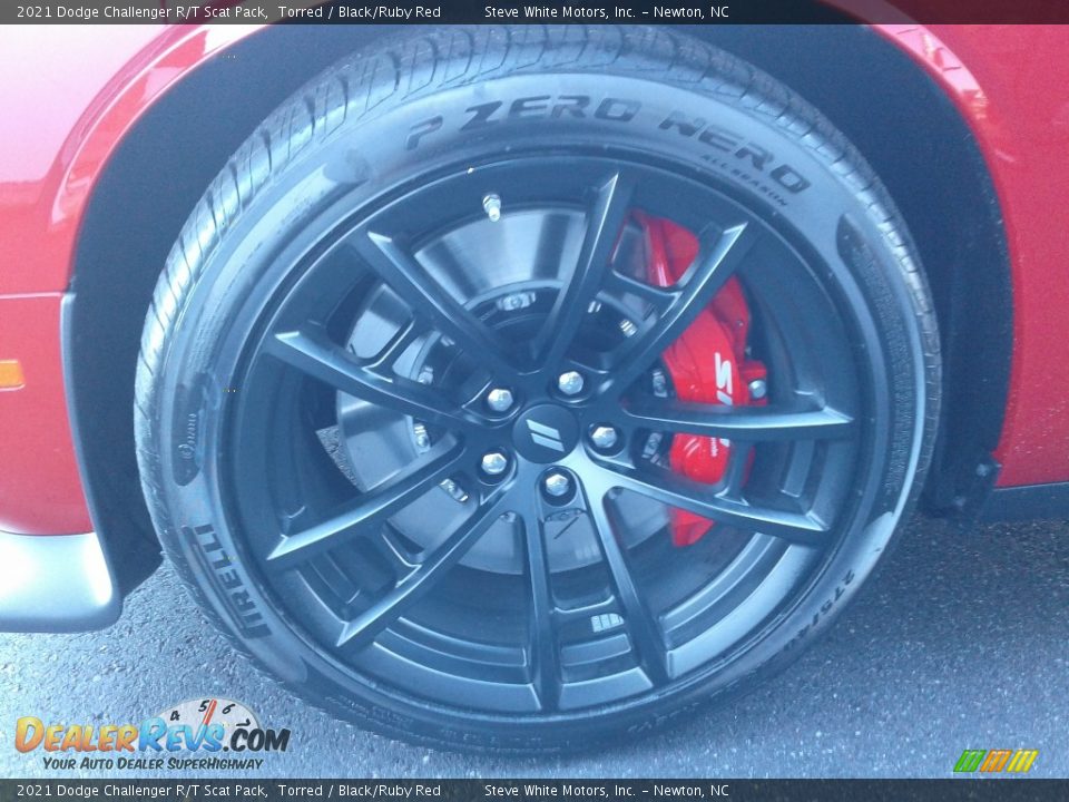 2021 Dodge Challenger R/T Scat Pack Torred / Black/Ruby Red Photo #10