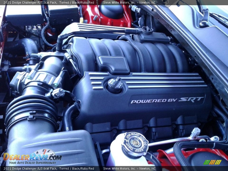 2021 Dodge Challenger R/T Scat Pack Torred / Black/Ruby Red Photo #12