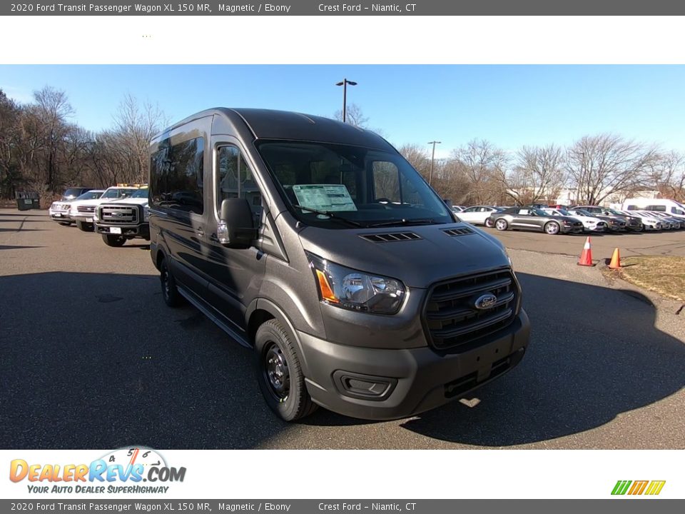 2020 Ford Transit Passenger Wagon XL 150 MR Magnetic / Ebony Photo #1
