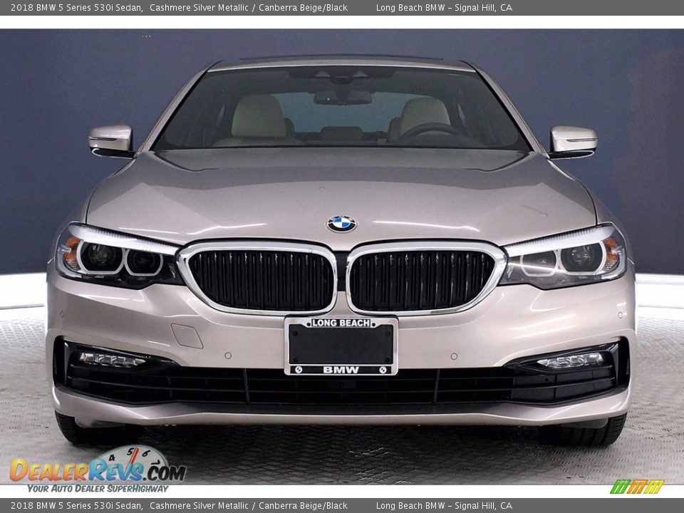 Cashmere Silver Metallic 2018 BMW 5 Series 530i Sedan Photo #2