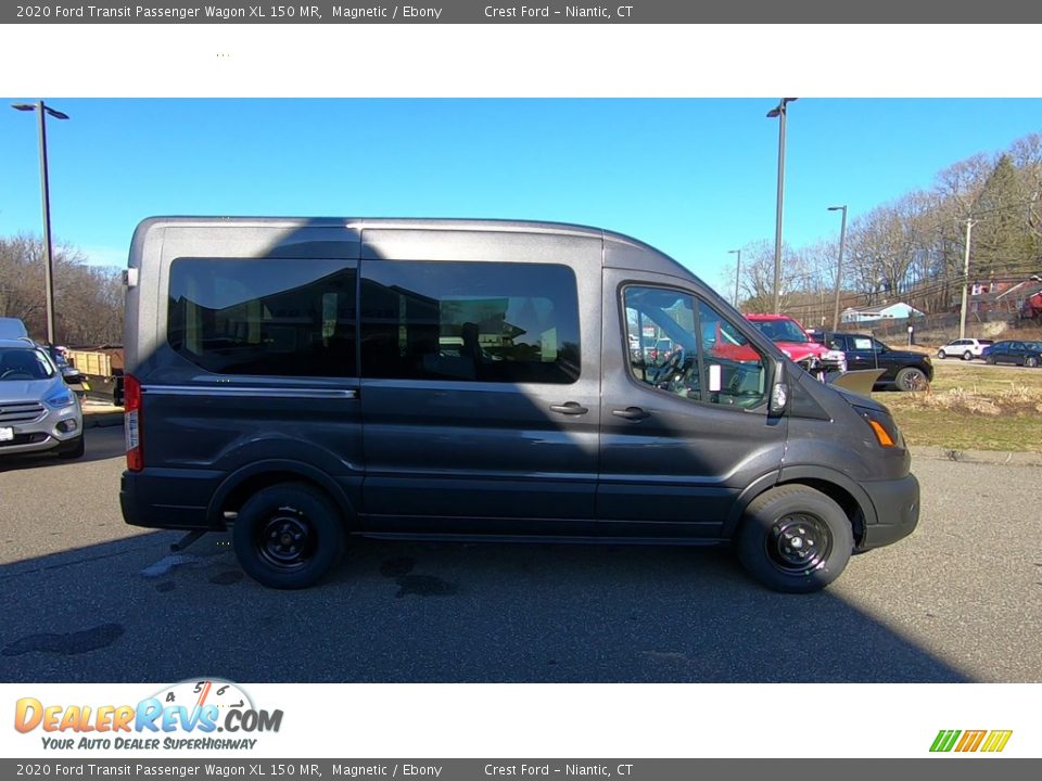 2020 Ford Transit Passenger Wagon XL 150 MR Magnetic / Ebony Photo #8