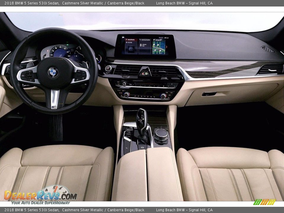 Dashboard of 2018 BMW 5 Series 530i Sedan Photo #15