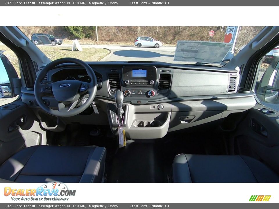 2020 Ford Transit Passenger Wagon XL 150 MR Magnetic / Ebony Photo #20