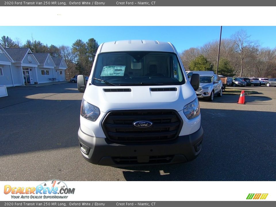 2020 Ford Transit Van 250 MR Long Oxford White / Ebony Photo #2