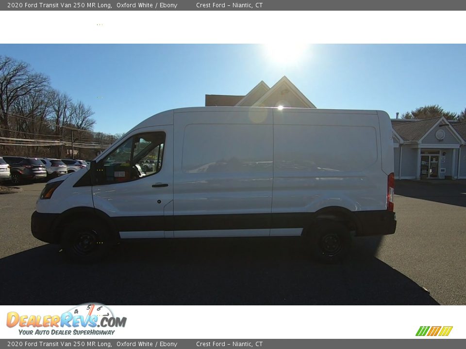 2020 Ford Transit Van 250 MR Long Oxford White / Ebony Photo #4