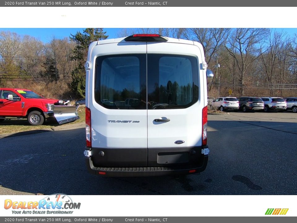 2020 Ford Transit Van 250 MR Long Oxford White / Ebony Photo #6