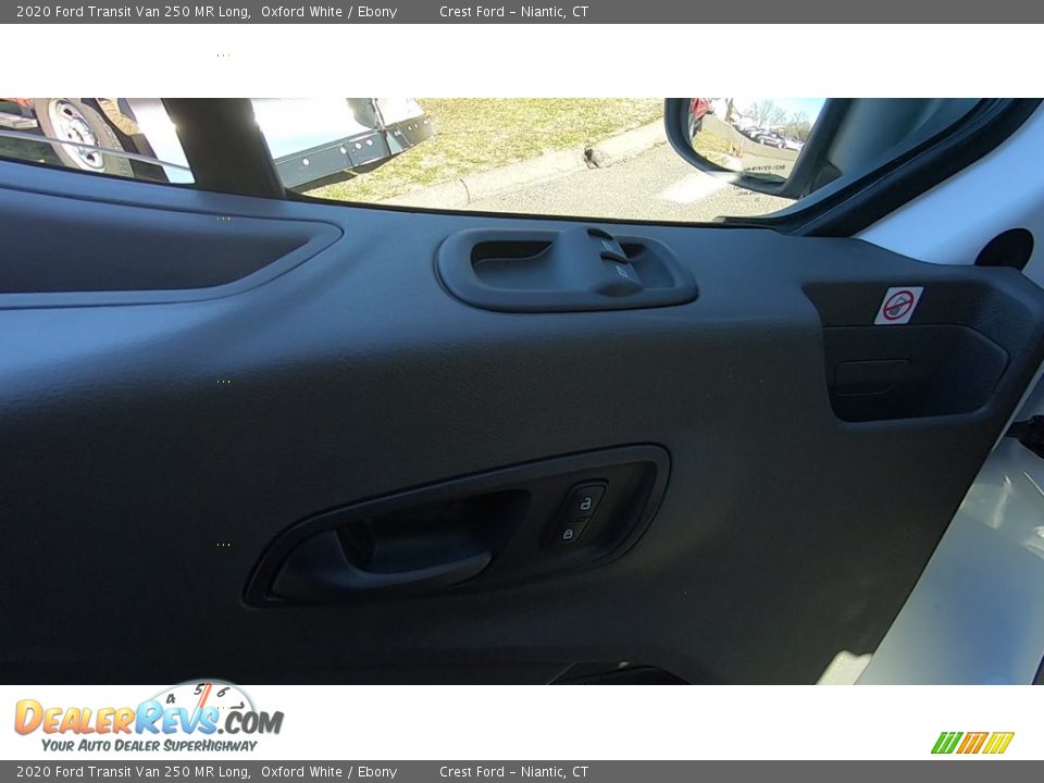 2020 Ford Transit Van 250 MR Long Oxford White / Ebony Photo #12