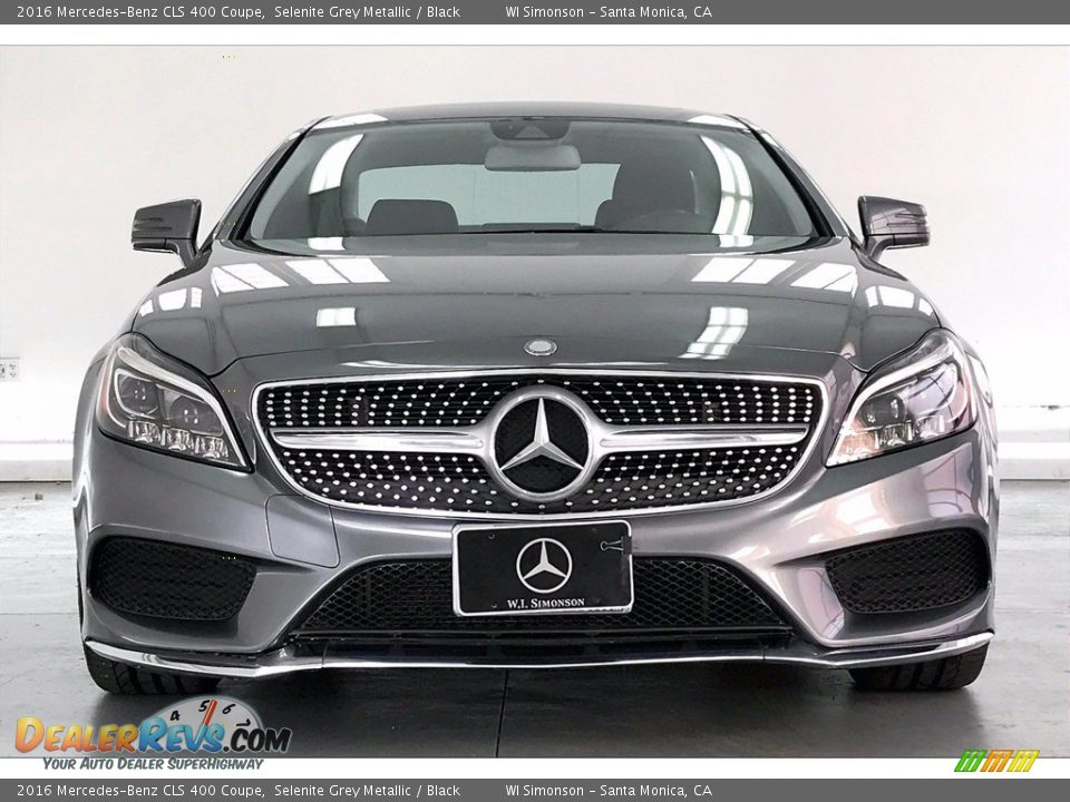 2016 Mercedes-Benz CLS 400 Coupe Selenite Grey Metallic / Black Photo #2