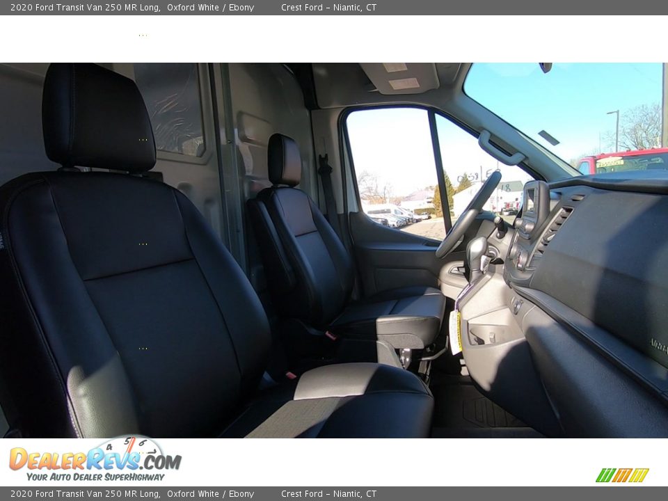 2020 Ford Transit Van 250 MR Long Oxford White / Ebony Photo #19