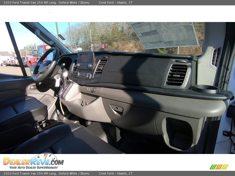 2020 Ford Transit Van 250 MR Long Oxford White / Ebony Photo #20