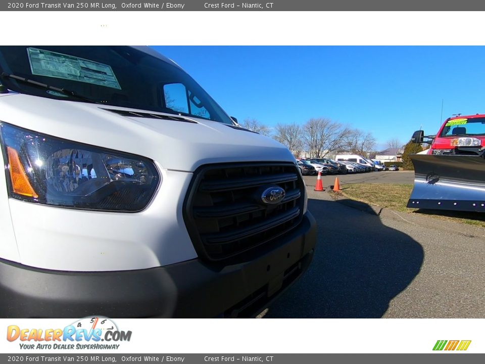 2020 Ford Transit Van 250 MR Long Oxford White / Ebony Photo #21