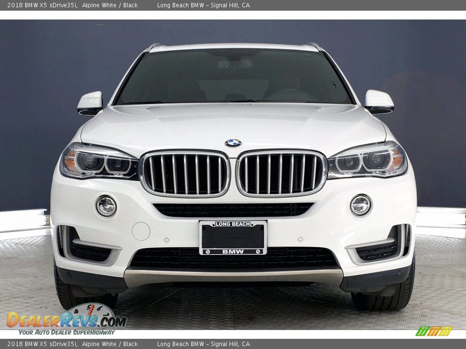 2018 BMW X5 sDrive35i Alpine White / Black Photo #2