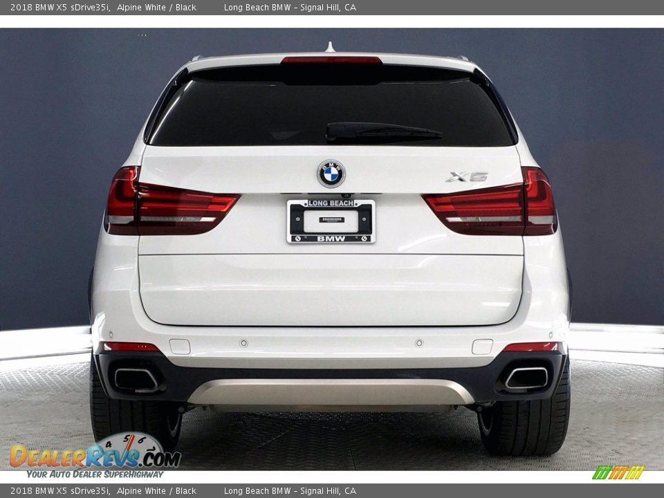 2018 BMW X5 sDrive35i Alpine White / Black Photo #3