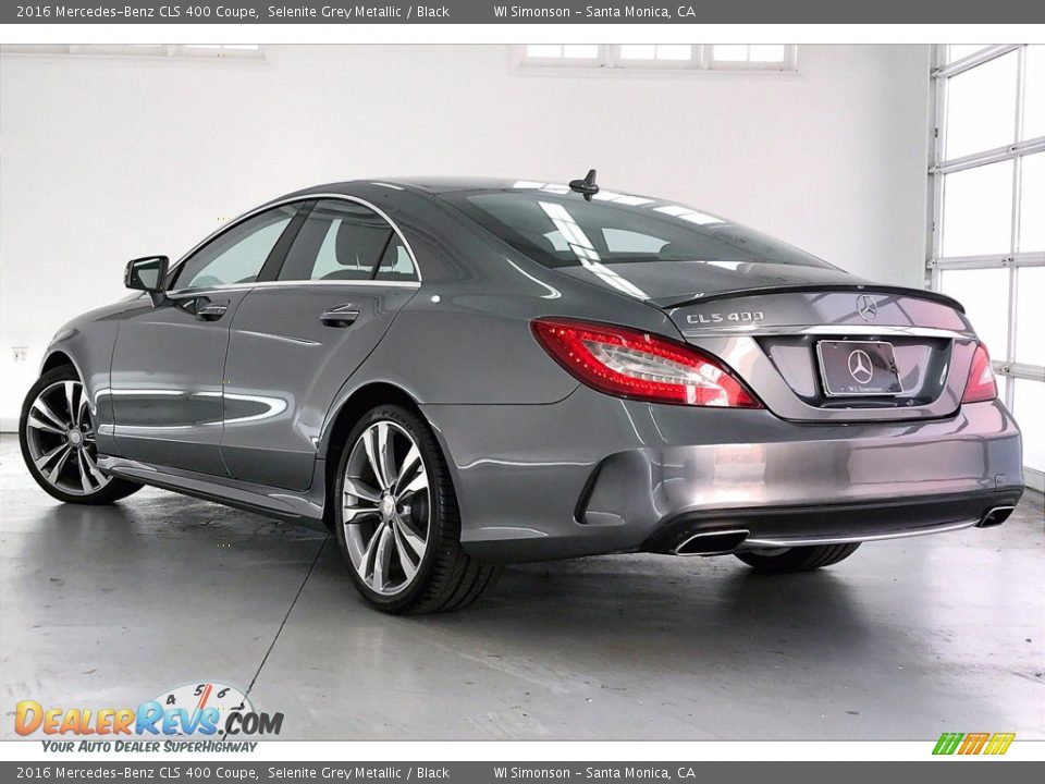 2016 Mercedes-Benz CLS 400 Coupe Selenite Grey Metallic / Black Photo #10