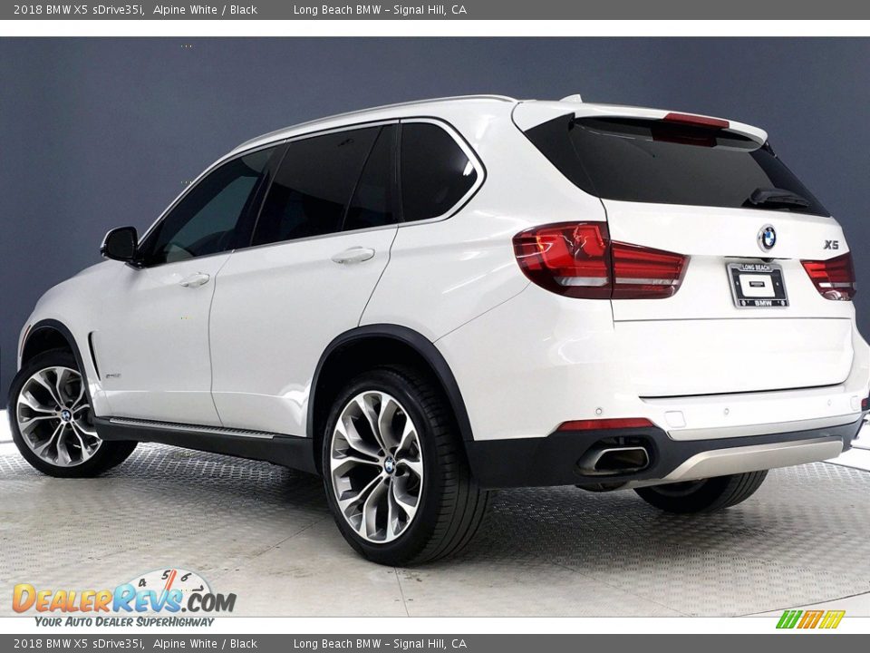 2018 BMW X5 sDrive35i Alpine White / Black Photo #10