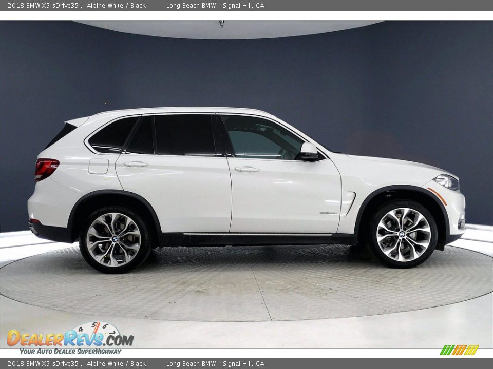 2018 BMW X5 sDrive35i Alpine White / Black Photo #14